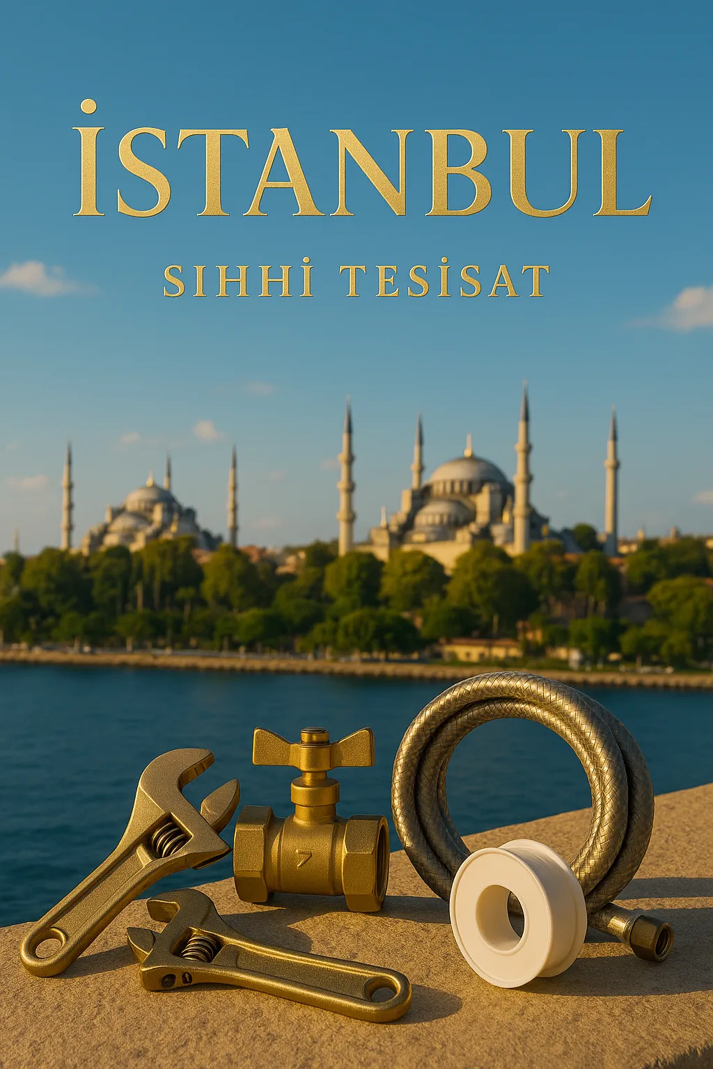 İstanbul'da sıhhi tesisat hizmeti sunan ekip